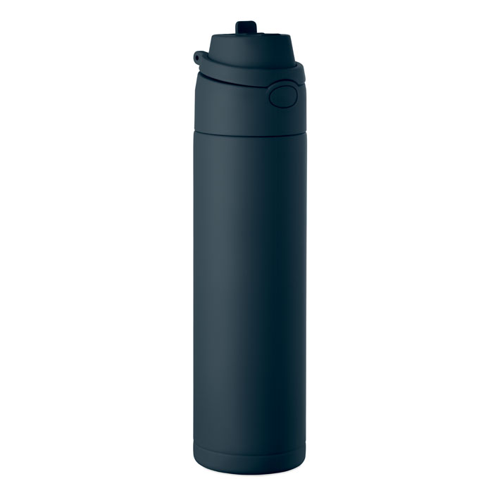 TOIEN TWO - Dubbelwandige fles 500ml - bedrukt of onbedrukt verkrijgbaar - Marineblauw