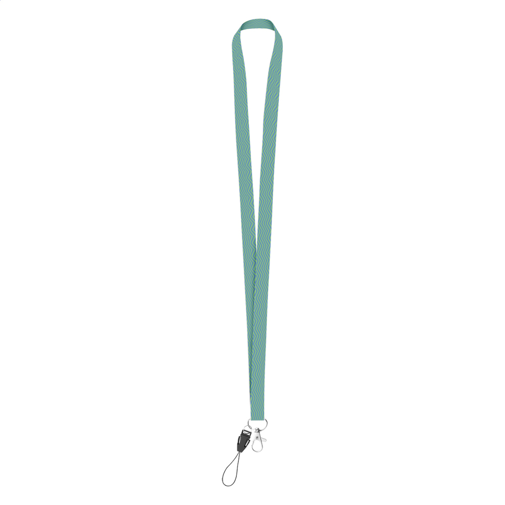 Subyard 15 B - custom made sublimatie lanyard - bedrukt of onbedrukt verkrijgbaar