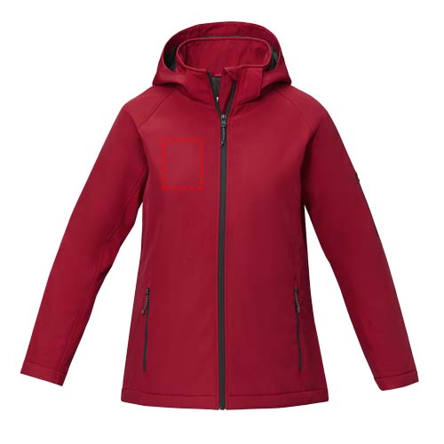 Notus gewatteerd softshell damesjas