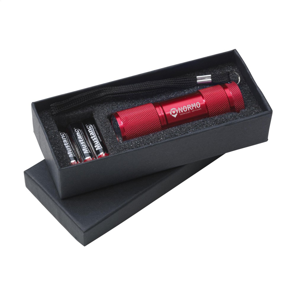 StarLED zaklamp - rood (± PMS 186)