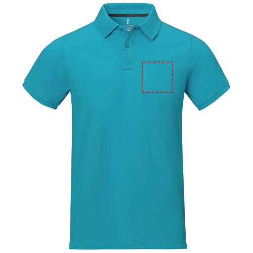 Calgary 200 g/m² herenpolo met korte mouwen