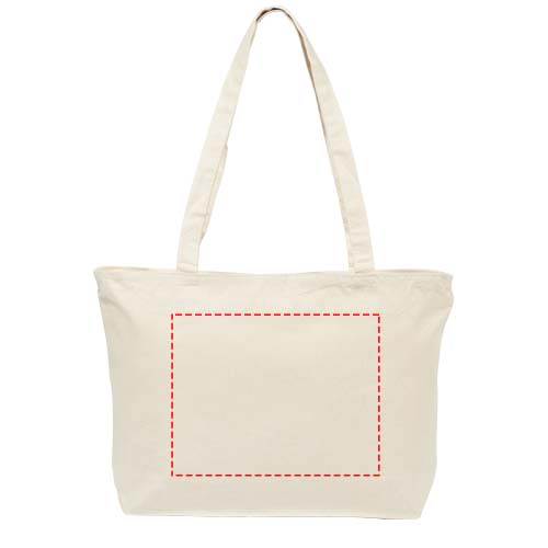 Ningbo 320 g/m² katoenen tas met rits 15L