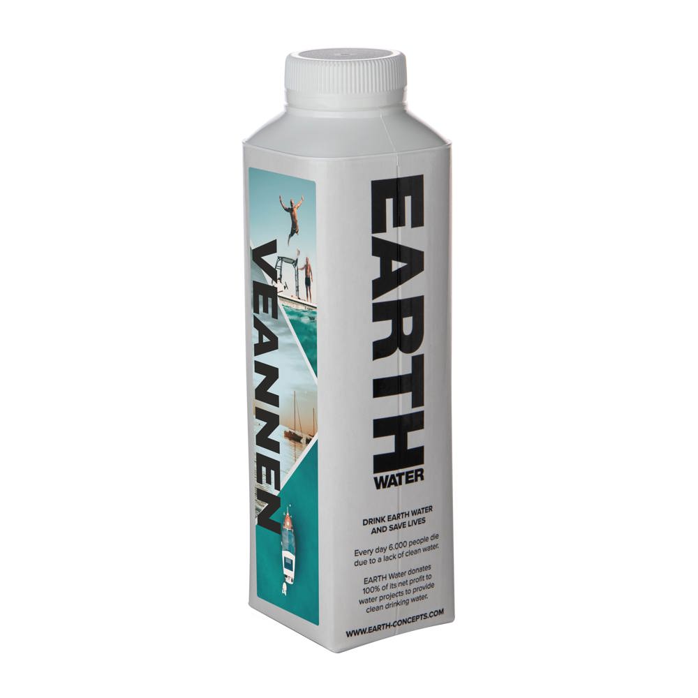 EARTH Water Tetra Pak 500 ml - bedrukt of onbedrukt verkrijgbaar