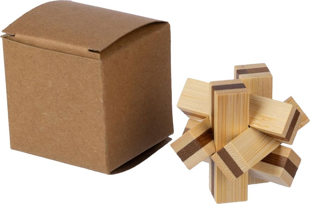 Houten geduld-spel Inge - kopen of bedrukken - Bruin