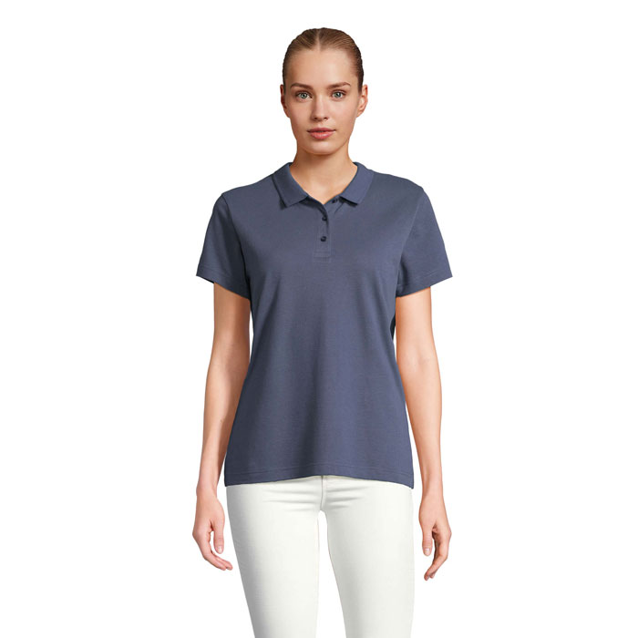 PULSE WOMEN - PULSE DAMES POLO - met logo of onbedrukt bestellen - Denim