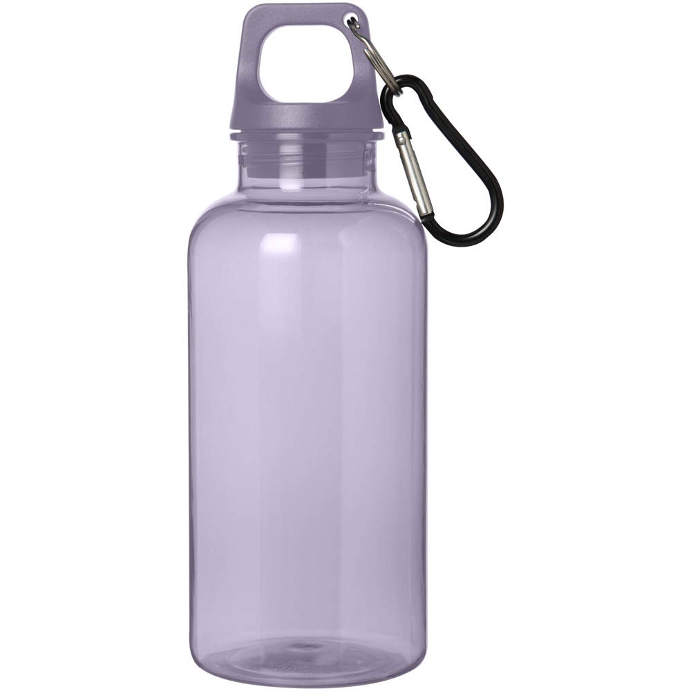 Oregon 400 ml waterfles van RCS-gecertificeerd gerecycled plastic met karabijnhaak