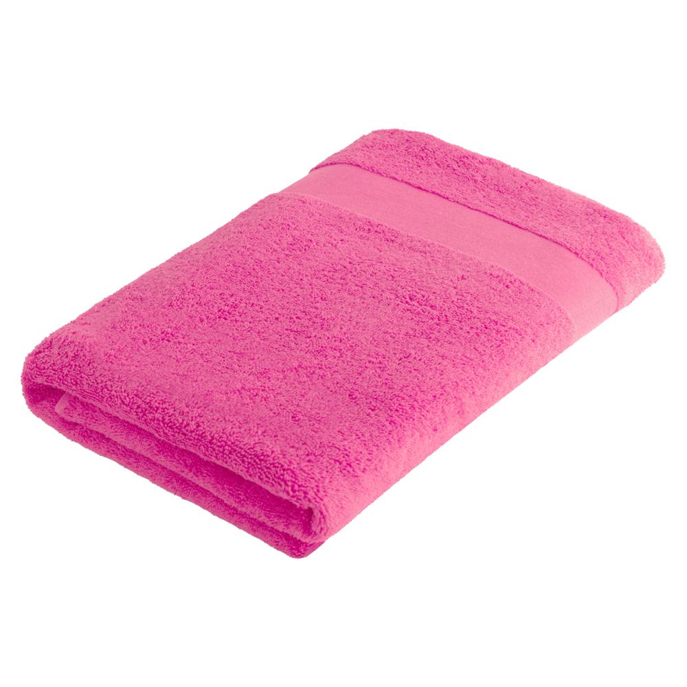 Sophie Muval handdoek 140x70 cm, 450 gr/m² - met logo of onbedrukt bestellen - Roze (PMS 212c) / Roze