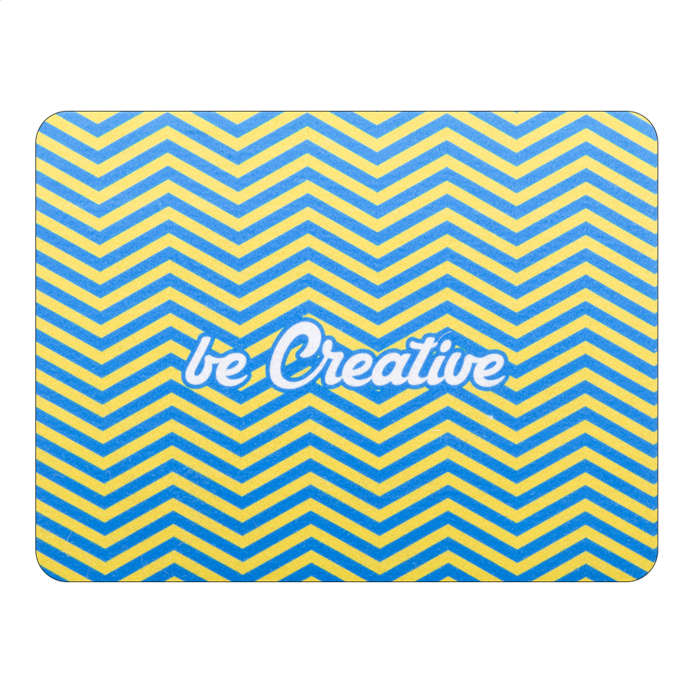 CreaFelt Cursor XL - custom made RPET-muismat - voor bedrijven en relatiegeschenken