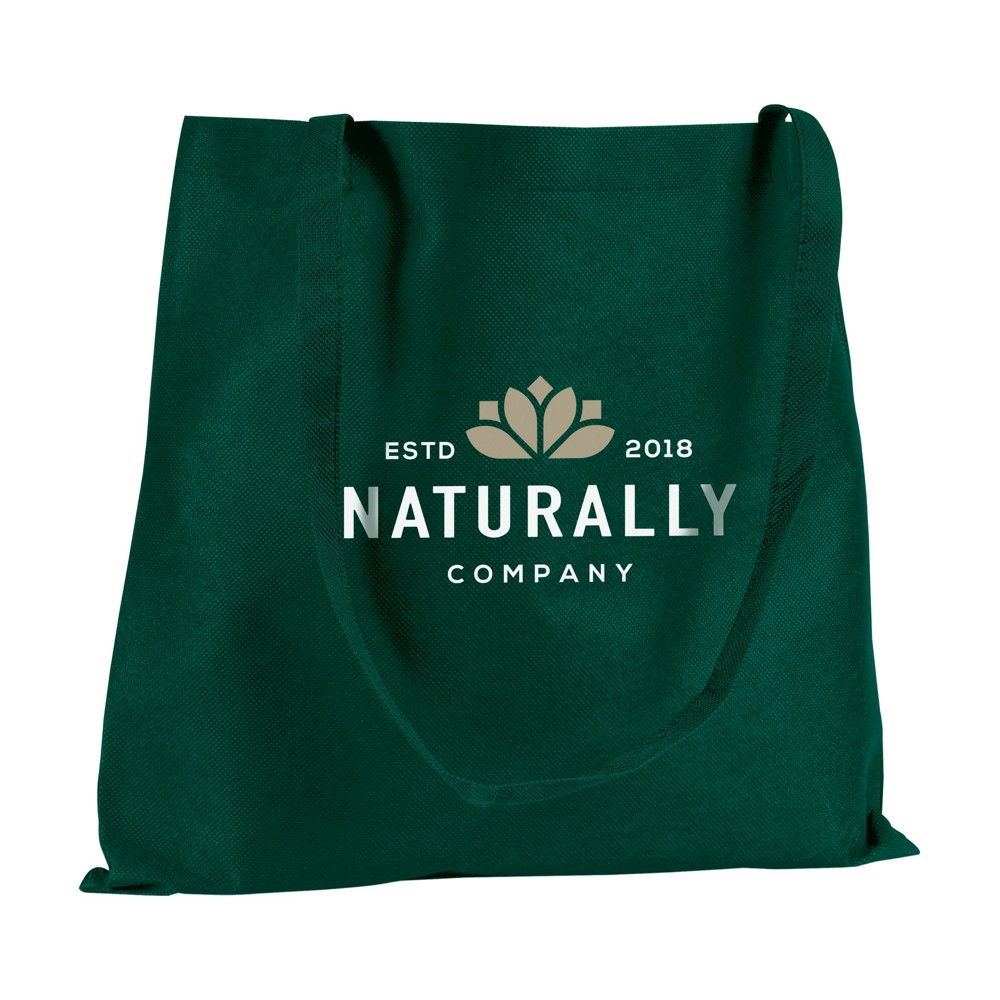 Shopper (80 g/m²) winkeltas - donkergroen (± PMS 3308C)