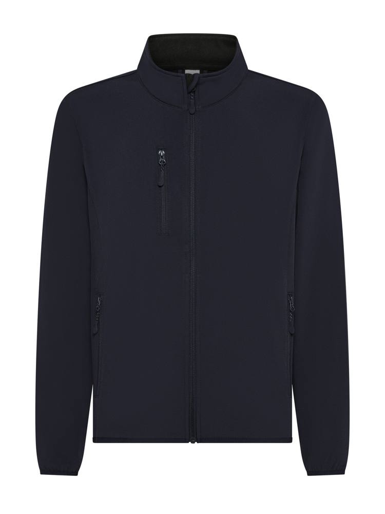 BS Breeze softshell jas, 270 gr/m² - bedrukt of onbedrukt verkrijgbaar - Navy (PMS 5395C)