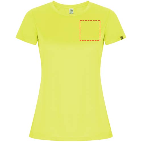 Imola 135 g/m² sportshirt met korte mouwen voor dames