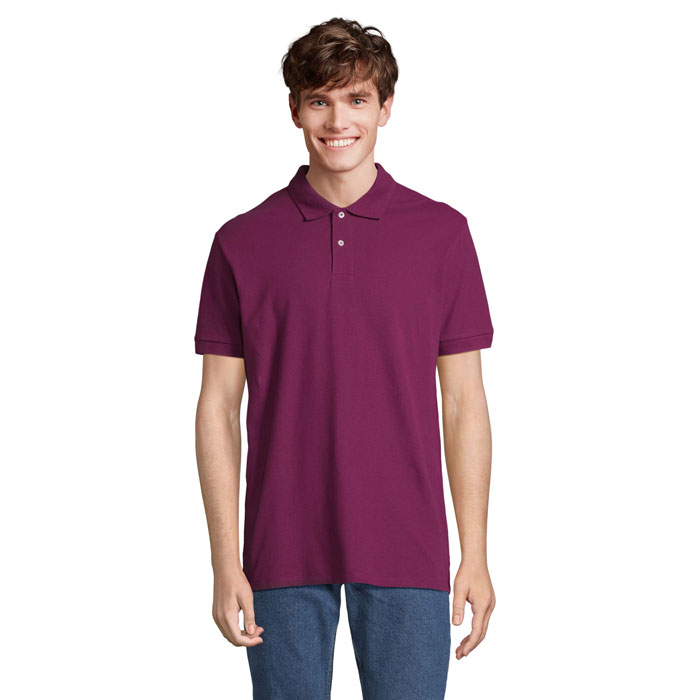 PACIFIC - PACIFIC HEREN POLO - bedrukt of onbedrukt verkrijgbaar - Astral Purple