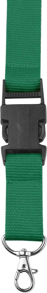 Polyester (300D) keycord Bobbi - met logo of onbedrukt bestellen - groen