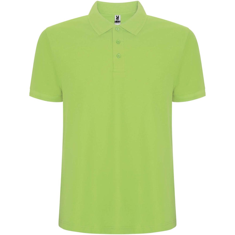 Pagaso Premium herenpolo met korte mouwen - kopen of bedrukken - Mantisgroen