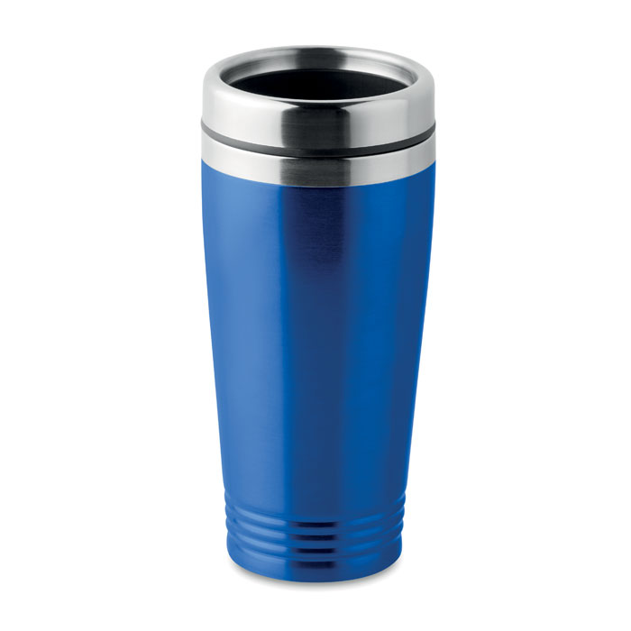 RODEO COLOUR - Dubbel wandige reisbeker - voor bedrijven en relatiegeschenken - Royal Blauw