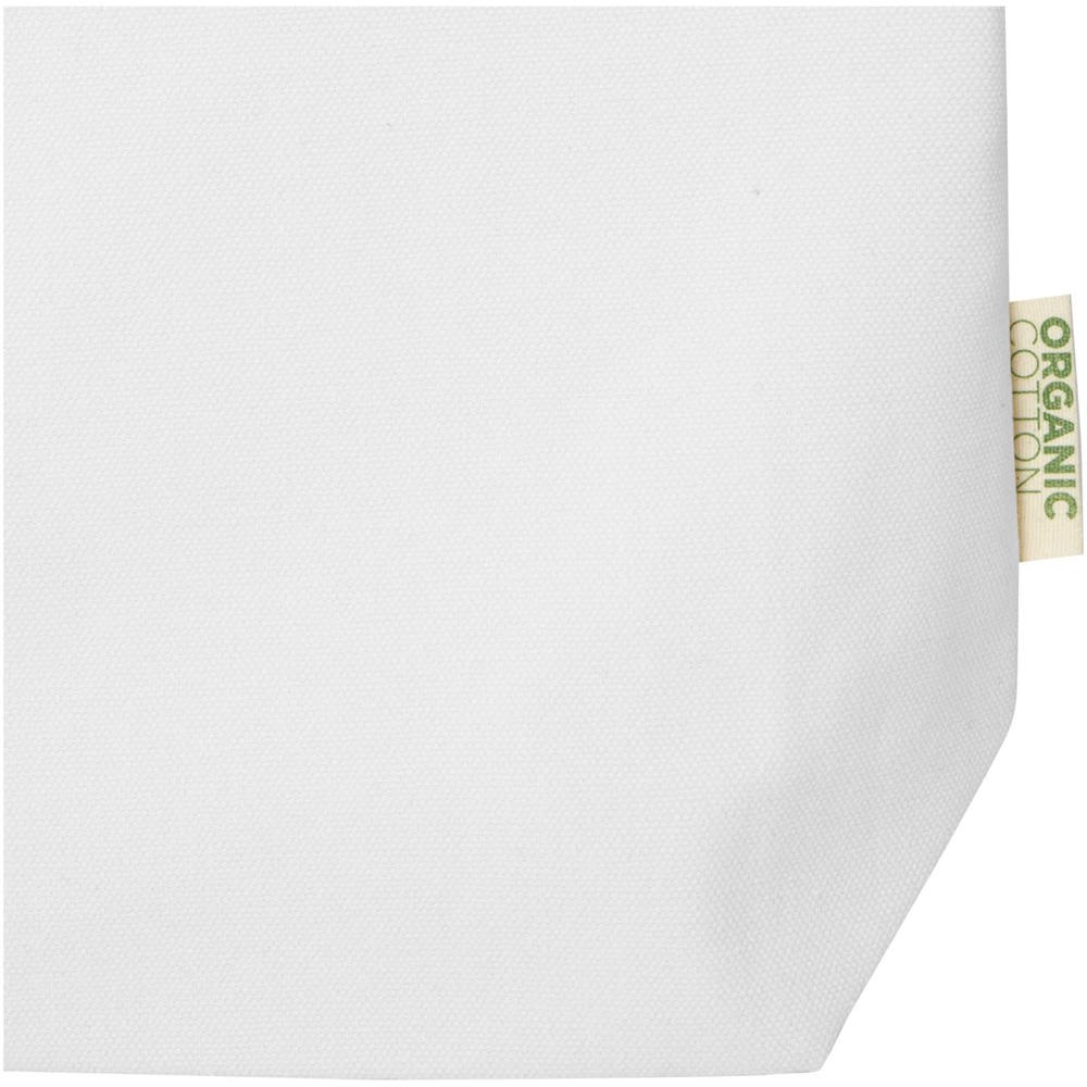 Odisha 180 g/m² OCS biologisch katoenen draagtas met brede bodem 11L