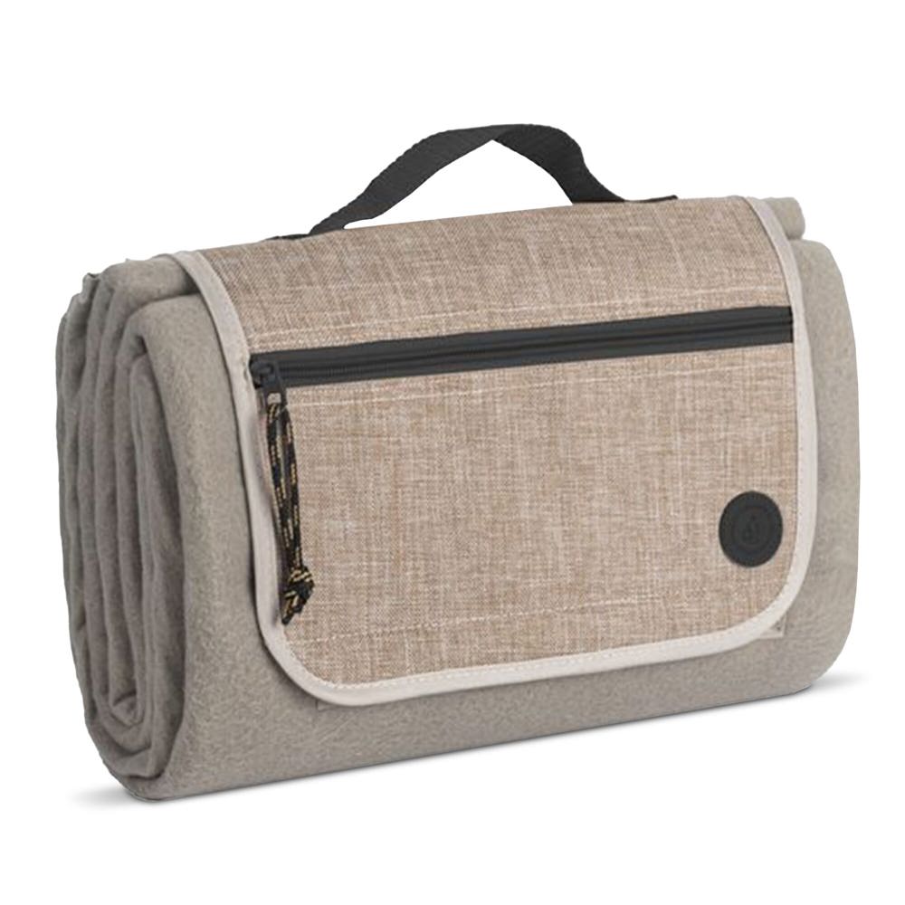 Sagaform picknickkleed City 170x130cm - voor bedrijven en relatiegeschenken - Beige