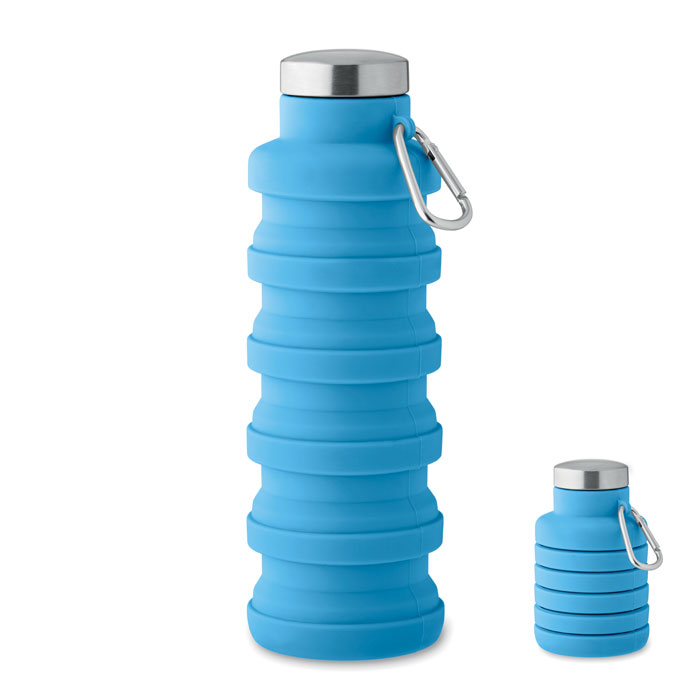 KOLAPSI - Inklapbare fles 500ml - kopen of bedrukken - Babyblauw
