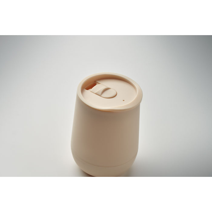 GO - PP dubbelwandige beker 300ml