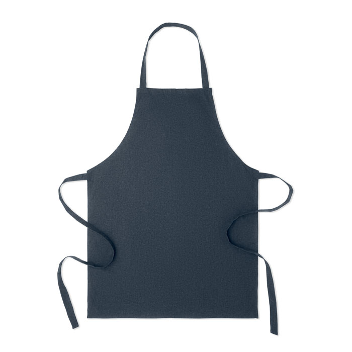SOUS COLOUR - Schort van gerecycled katoen - kopen of bedrukken - Marineblauw