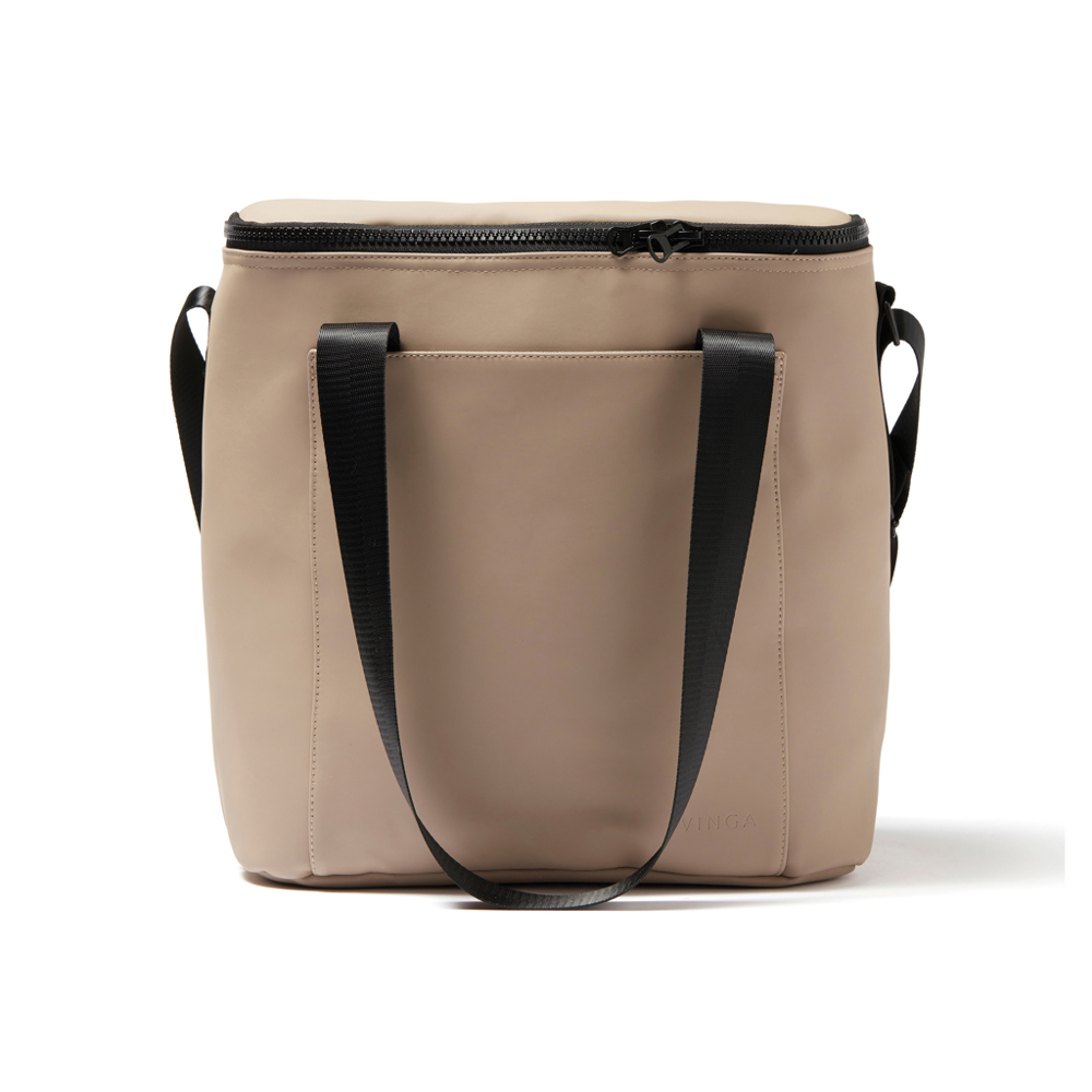 VINGA Baltimore koeltas - voor bedrijven en relatiegeschenken - greige (± PMS 16-0906 TPG)