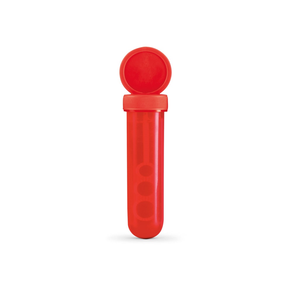 BUBBLY. Bellenblaas - voor bedrijven en relatiegeschenken - Rood