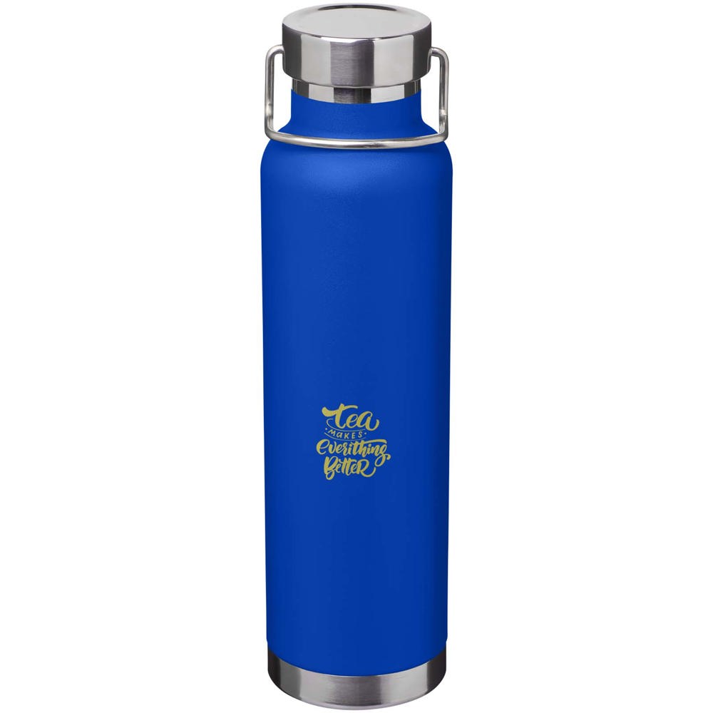 Thor 650 ml RCS gecertificeerde gerecyclede roestvrijstalen koperen vacuüm geïsoleerde waterfles 