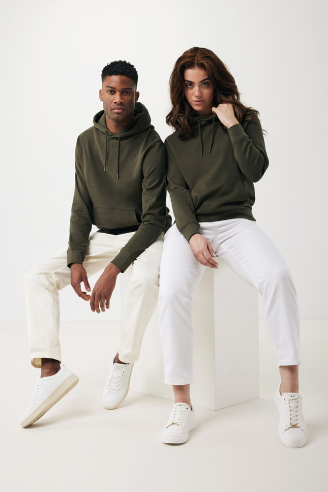 IQONIQ Rila lichtgewicht gerecycled katoen hoodie