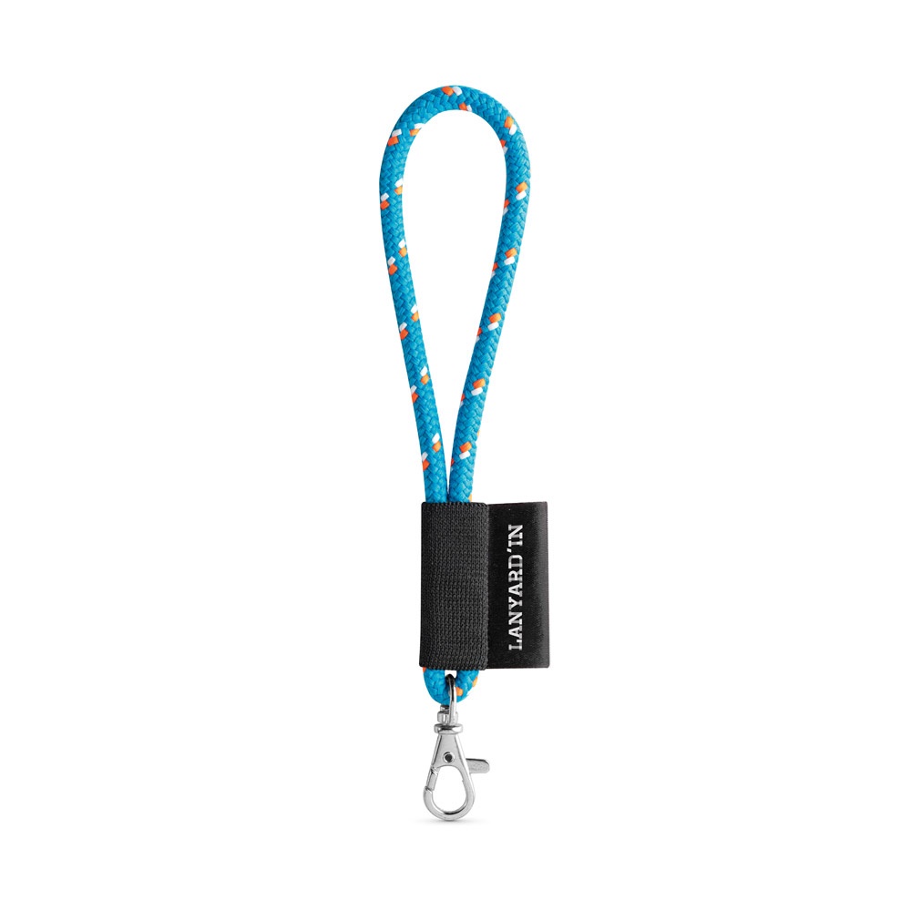 75092. Lanyard Nautic Short Set. Standaard modellen - met logo of onbedrukt bestellen - 304 - Licht blauw