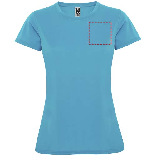 Montecarlo 150 g/m² sportshirt met korte mouwen voor dames