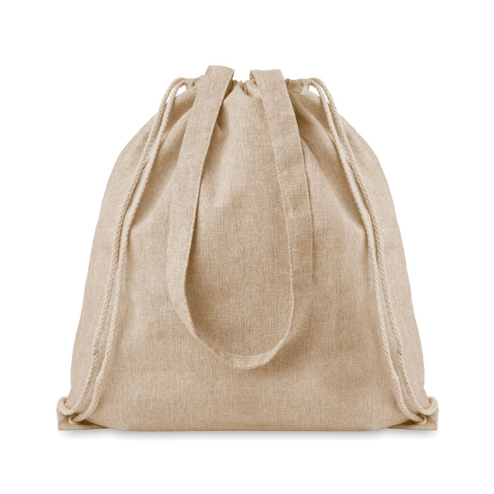 MOIRA DUO - Rugzakje met koord - kopen of bedrukken - Beige