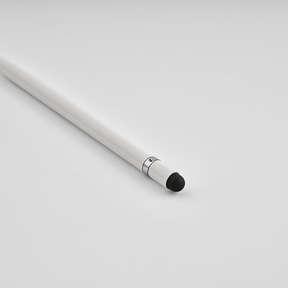 Voltaire Inktloze Pen Gerecycled Aluminium - Wit