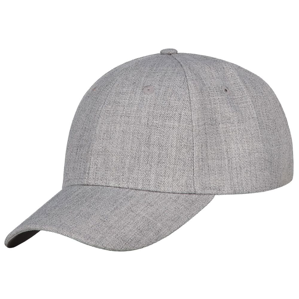 Medium profile cap - Retail - kopen of bedrukken - Grijs melee (PMS Cool Grey 8c) / Grijs melee