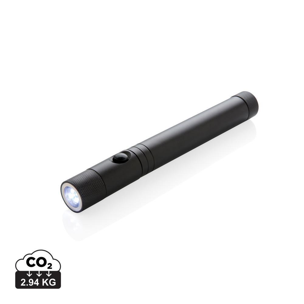 Uitschuifbare zaklamp met magneet