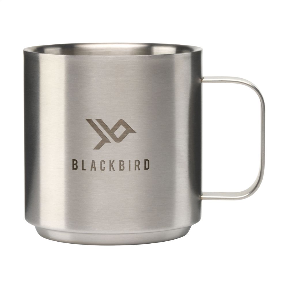 Knox RCS Recycled Iso Mug 300 ml thermosbeker - kopen of bedrukken - Zilver