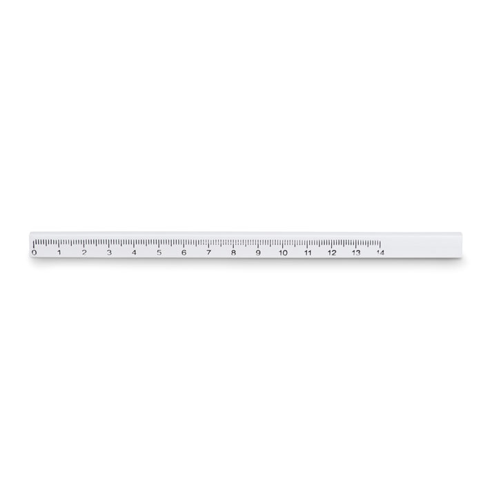 MADEROS - Timmermanspotlood, 14 cm - voor bedrijven en relatiegeschenken - Wit