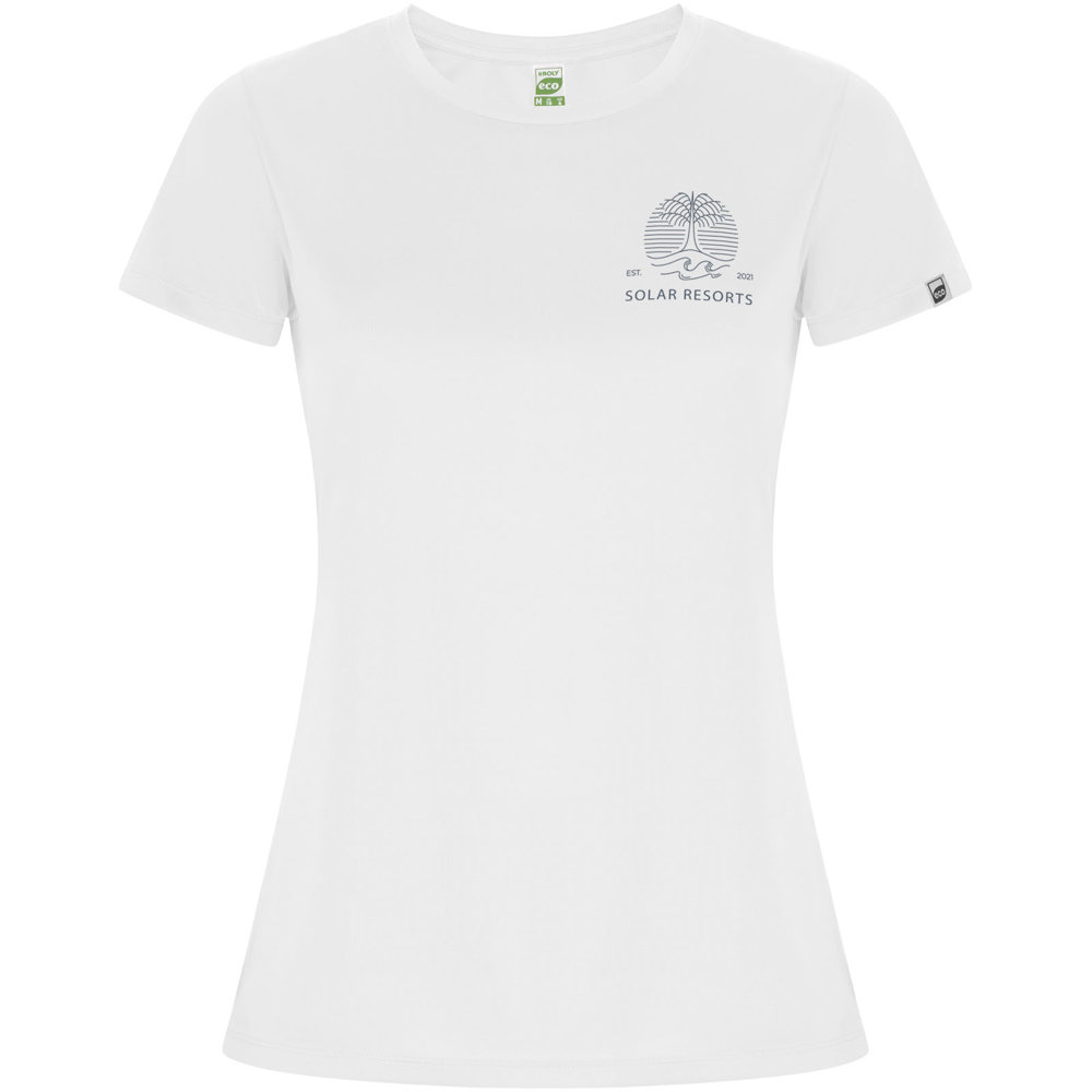 Imola 135 g/m² sportshirt met korte mouwen voor dames