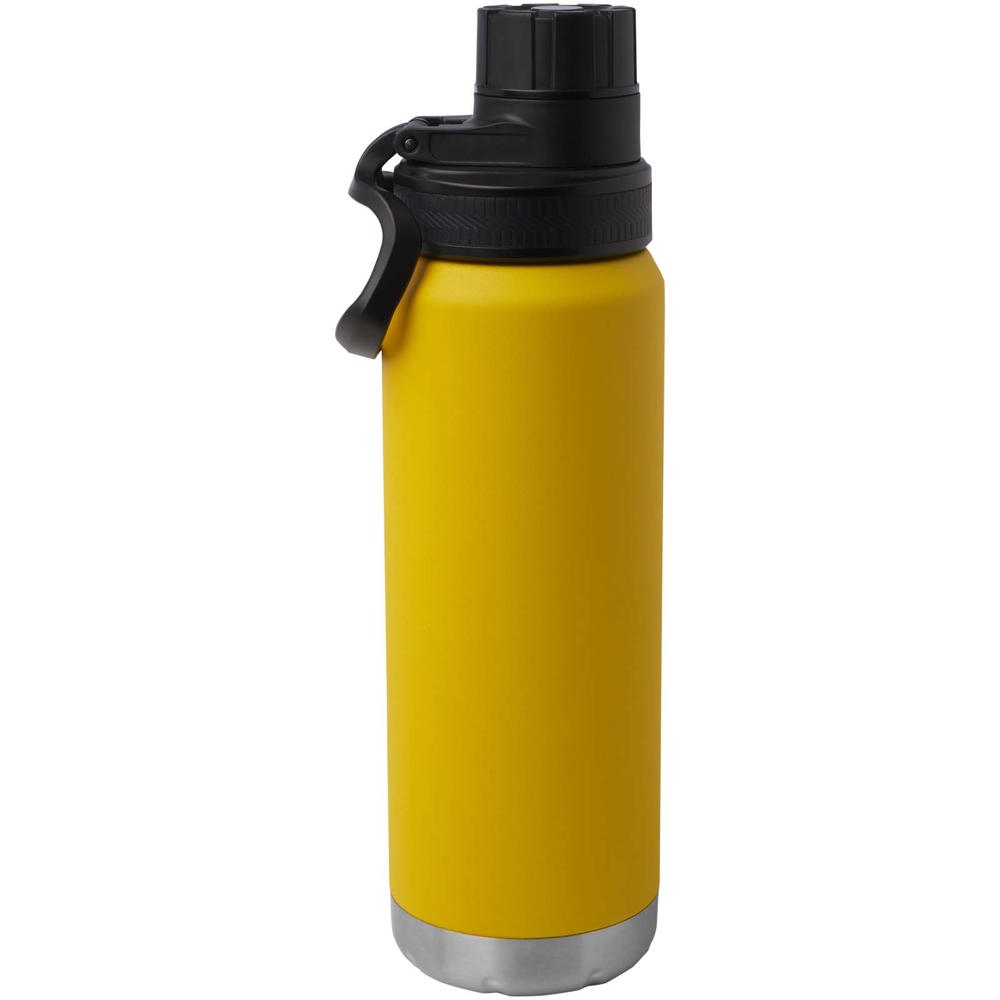 Fortis 700 ml RCS-gecertificeerde waterfles van gerecycled roestvrij staal met koperen vacuümisolatie (geschikt voor koolzuur