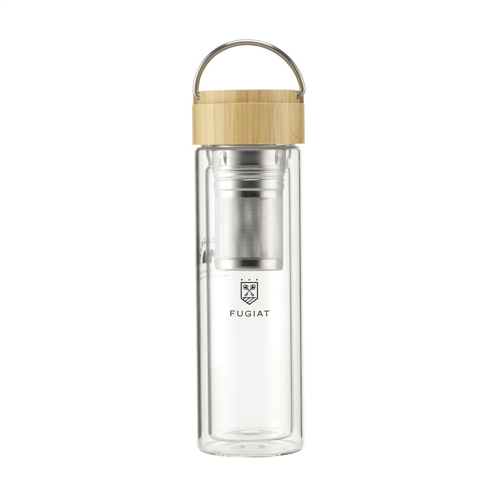 Nara Tea Bottle 300 ml drinkfles - met logo of onbedrukt bestellen
