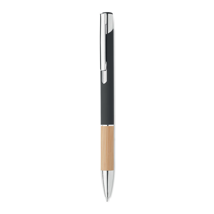 SPARTA - Pen van aluminium & Bamboe - voor bedrijven en relatiegeschenken