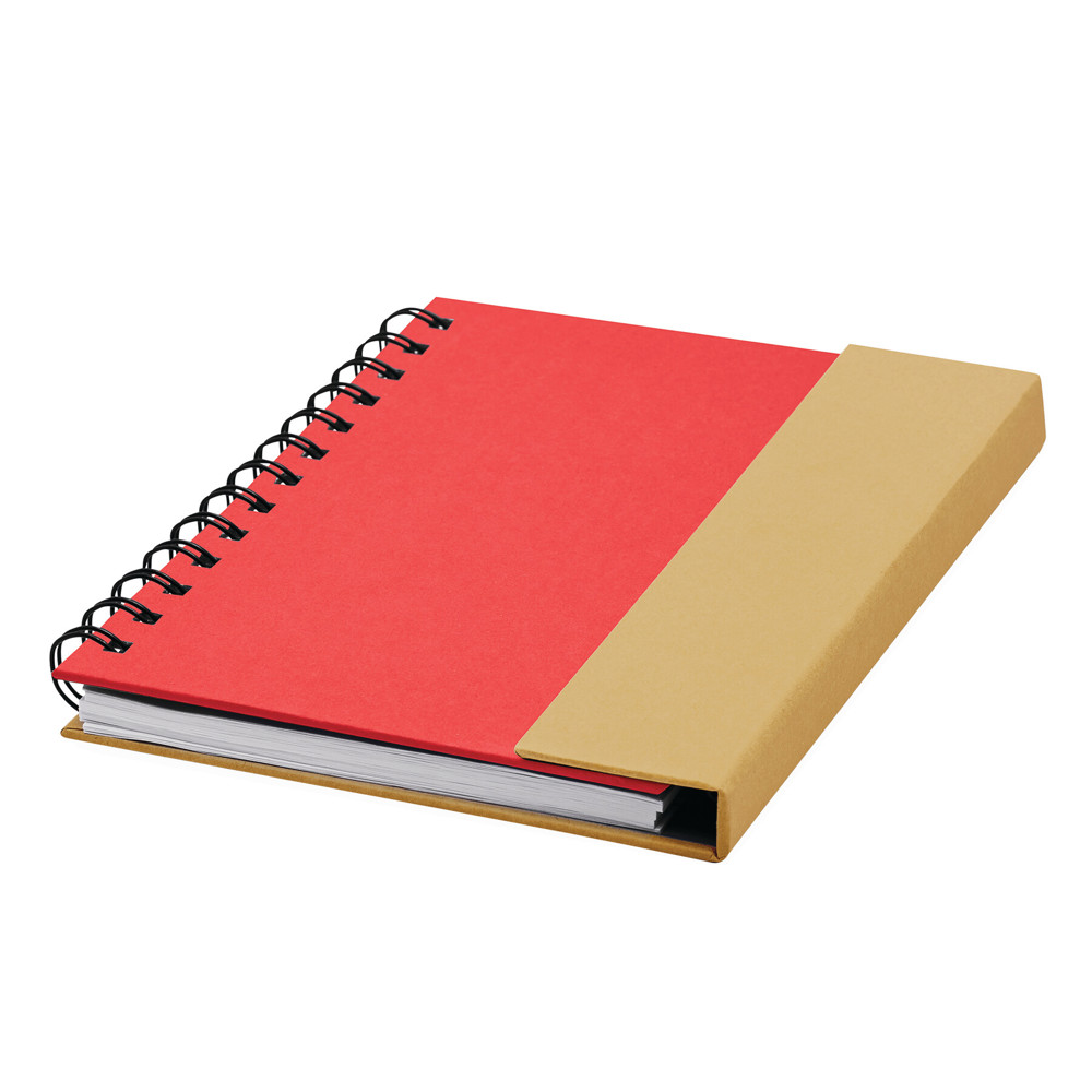 MAGNY - Notitieboekje van gerecycled papier met balpen