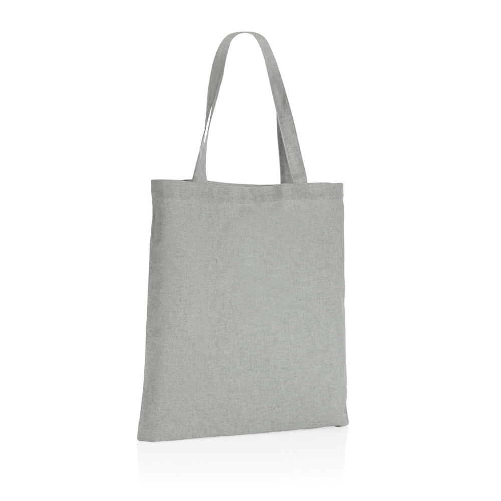 Impact AWARE™ gerecycled katoenen draagtas 145gsm