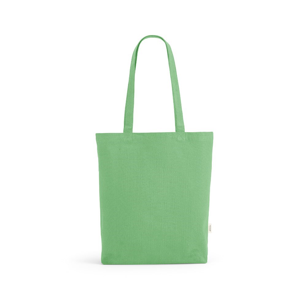 Logan boodschappentas gerecycled katoen 280 gsm - Lichtgroen
