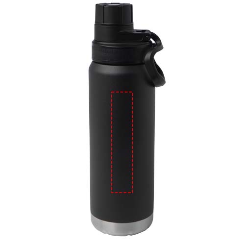 Fortis 700 ml RCS-gecertificeerde waterfles van gerecycled roestvrij staal met koperen vacuümisolatie (geschikt voor koolzuur