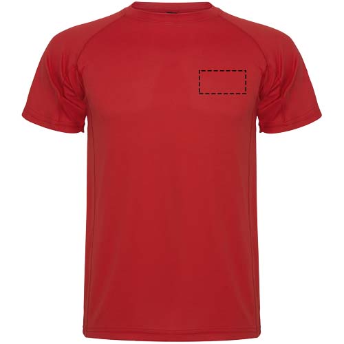 Montecarlo 150 g/m² sportshirt met korte mouwen voor kinderen
