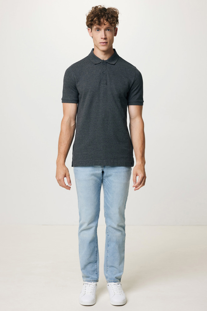 IQONIQ Yosemite gerecycled katoen pique polo