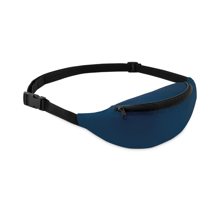 PARKBAG - Heuptas met rits - bedrukt of onbedrukt verkrijgbaar - blauw