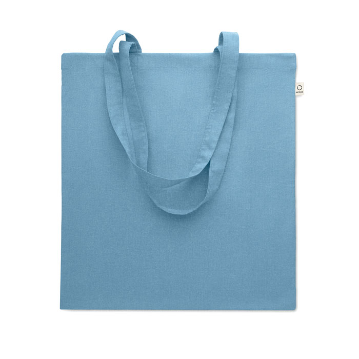 VIVEKA COLOUR - Gerecyclede boodschappentas - voor bedrijven en relatiegeschenken - petrol