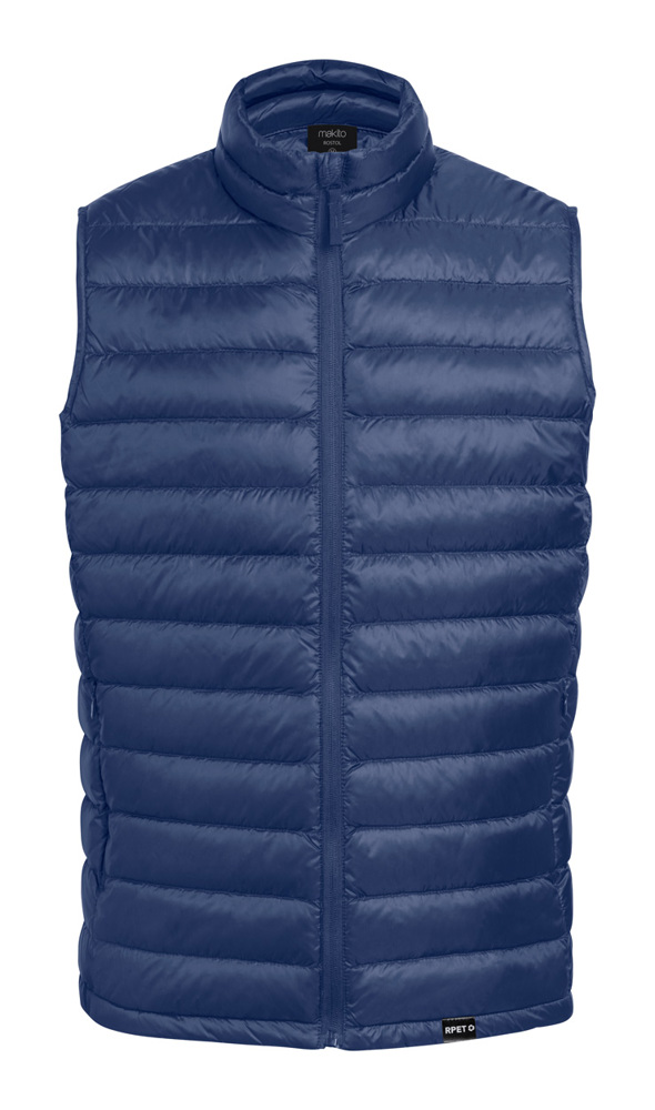 Vespa - RPET bodywarmer - kopen of bedrukken - donker blauw