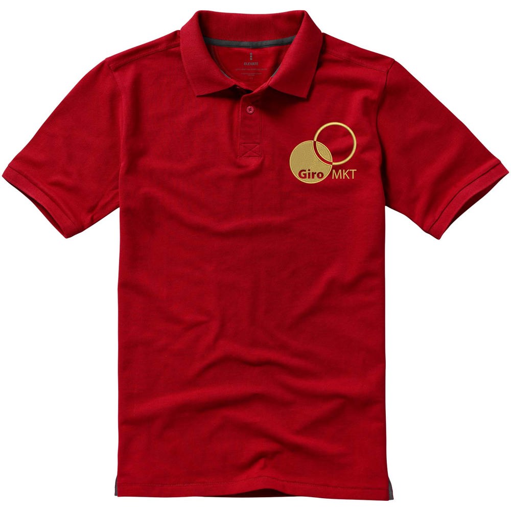 Calgary 200 g/m² herenpolo met korte mouwen